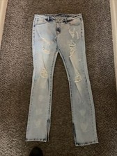 Mens Slim Fit Jeans Super Stretch Denim Pants Slim Skinny Casual Designer Jeans