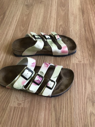 Birkenstock Papillio Orlando Floral Triple Strap Sandals Womens SIZE 36 US 5.5 - Picture 8 of 10