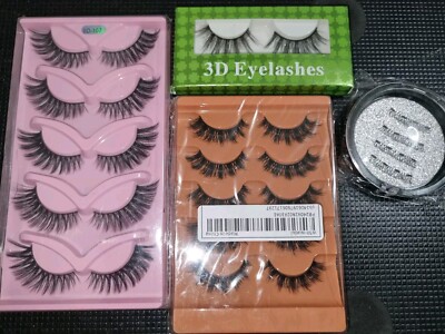 Faux Eyelash Bundle Set