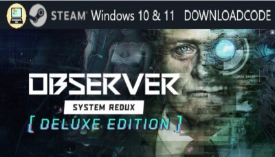 NEU PC Computer Spiel Observer System Redux Deluxe Edt für Windows 10 11 STEAM