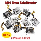 DC5V Mini 5mm Schrittmotor mit Planetengetriebe+ Metallzahnrädern+ Metallschraub