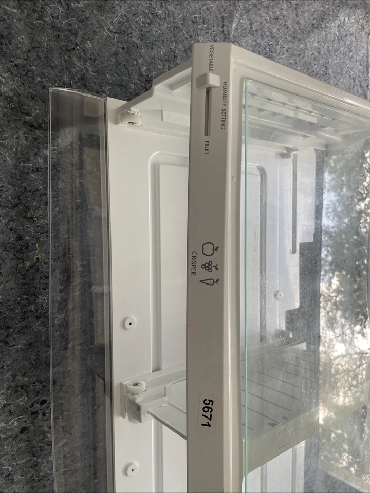 PIEZA CUBIERTA CAJÓN REFRIGERADOR KENMORE# MCK618804 Foto 3 de 4