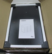 Hoobro Twelve Compartment Literature Organizer, Black