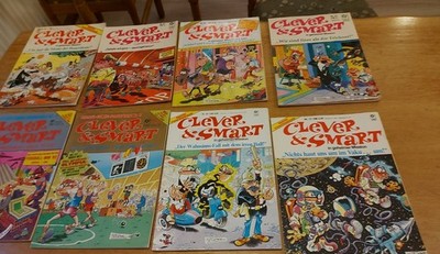 Clever und Smart Sammlung, 8 Comics