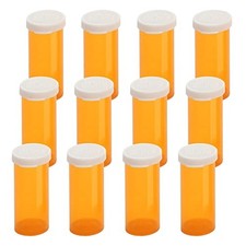 Botellas vac as de pl stico para p ldoras con tapas f ciles de abrir no 6 Dram