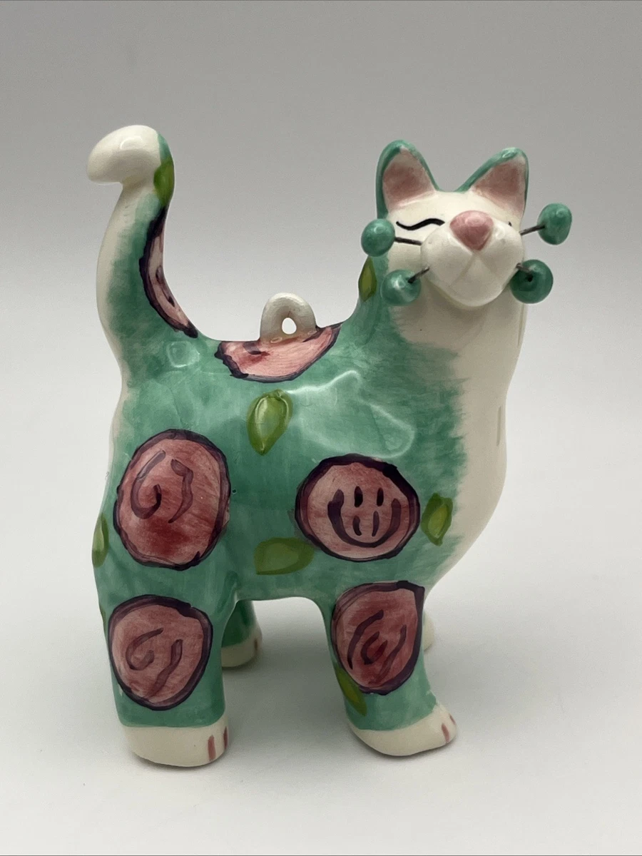 Amy Lacombe WhimsiClay 猫 置物 アメリカ デザイナー WhimsiClay