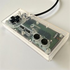 Custom NES Controller Transparent Clear Shell New Cable OEM Nintendo Motherboard
