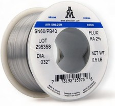 Solder 60-40 Tin Lead Rosin Core Solder Wire for Electrical Soldering 0.032in...