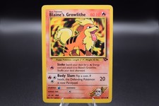 Blaine's Growlithe 62/132 Gym Challenge Regular on eBay