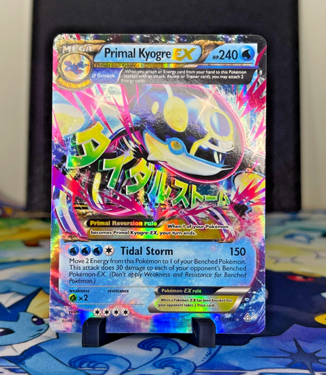 Primal Kyogre EX 55/160 LP Pokémon TCG XY Primal Clash Ultra Rare