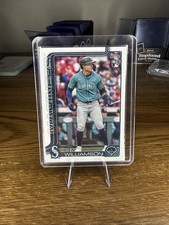 2025 Topps Update Series - Ben Williamson RC #US130 Canvas Print #37/50 Mariners