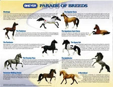 #731  BREYER PARADE OF BREEDS JCP SET 2007  NIB NEVER UNWRAPPED
