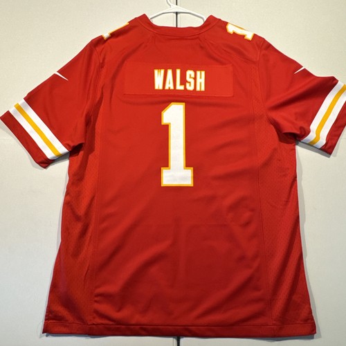 *Custom* NWOT Men's XL Nike On-Field NFL Kansas City Chiefs "Walsh" Jersey - Picture 9 of 10