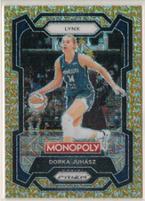 2024 Panini Prizm Monopoly WNBA Gold Millionaire Shimmer Dorka Juhasz #Ed /500