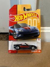 Hot Wheels 00s Throwback Series Corvette C6 7/8 Target Exclusive Black/Red