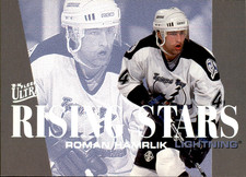 ROMAN HAMRLIK 1995-96 Fleer Ultra Rising Stars #3 Lightning Hockey Trading Card