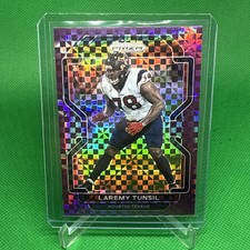 2021 Panini Prizm Laremy Tunsil Purple Power Prizm 10/49 Houston Texans SP