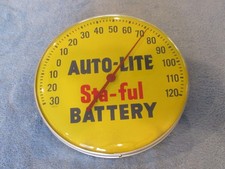 Original Vintage Ford Dealer Auto-lite Sta-ful Battery Thermometer 1950s 1960s Original Vintage Ford Dealer Auto-lite Sta-ful Battery Thermometer 1950s 1960s