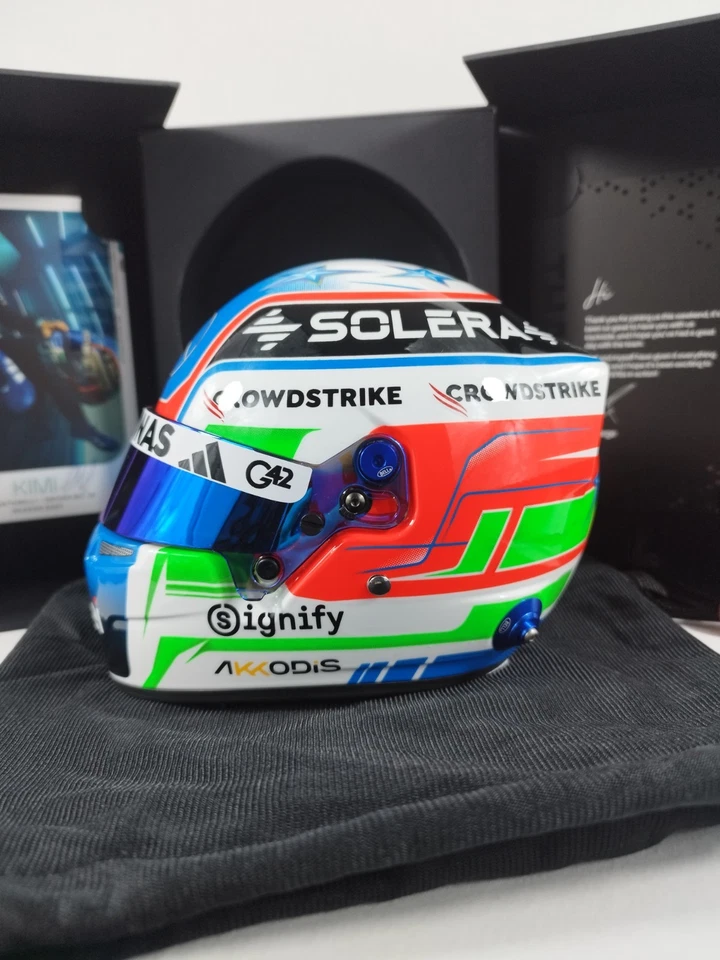 Casque formule 1 1/2 Kimi Antonelli 2025 édition limitée VIP - Photo 3/4