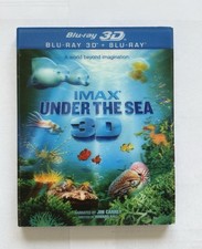 Imax: under the Sea 3D NICE Blu-ray 2009, Jim Carrey, 41 Minutes, Warner Bros