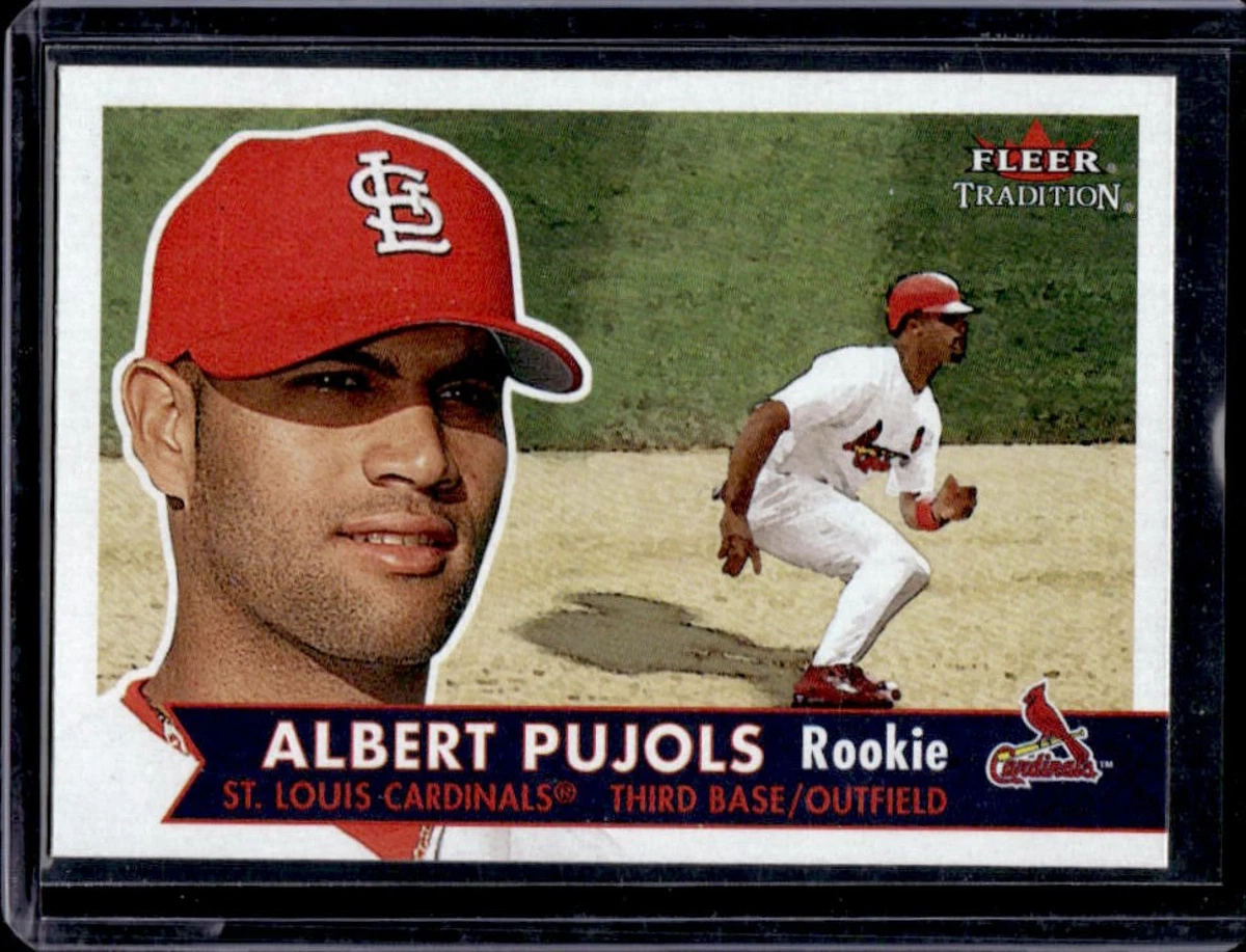 Fleer Albert Pujols Rookie Baseball Sports Trading Cards
