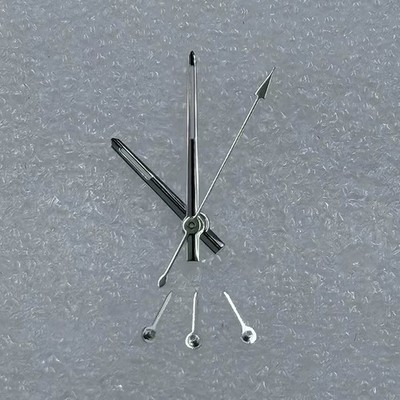 Modified Silver Trim Green Luminious 6 Hands Watch Hands for VK63 Movement