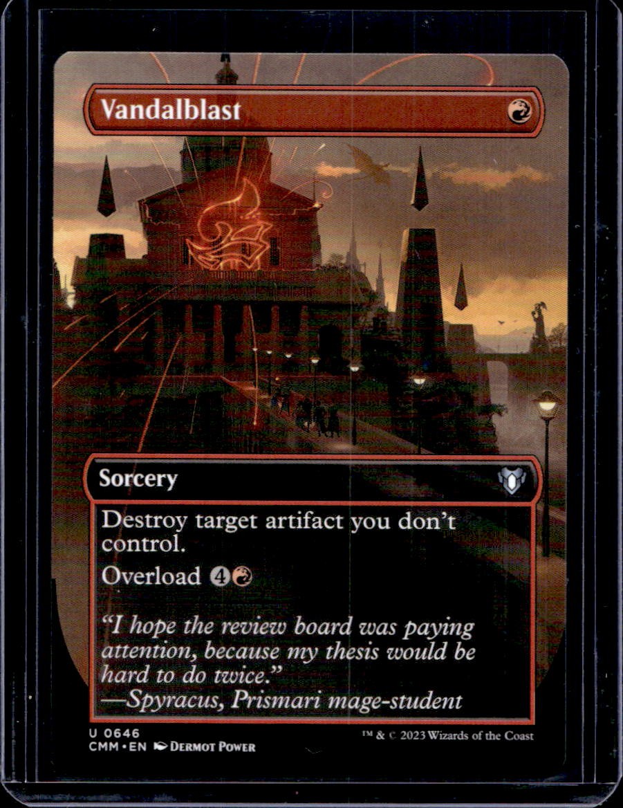 Commander Masters #646 Vandalblast (Borderless)