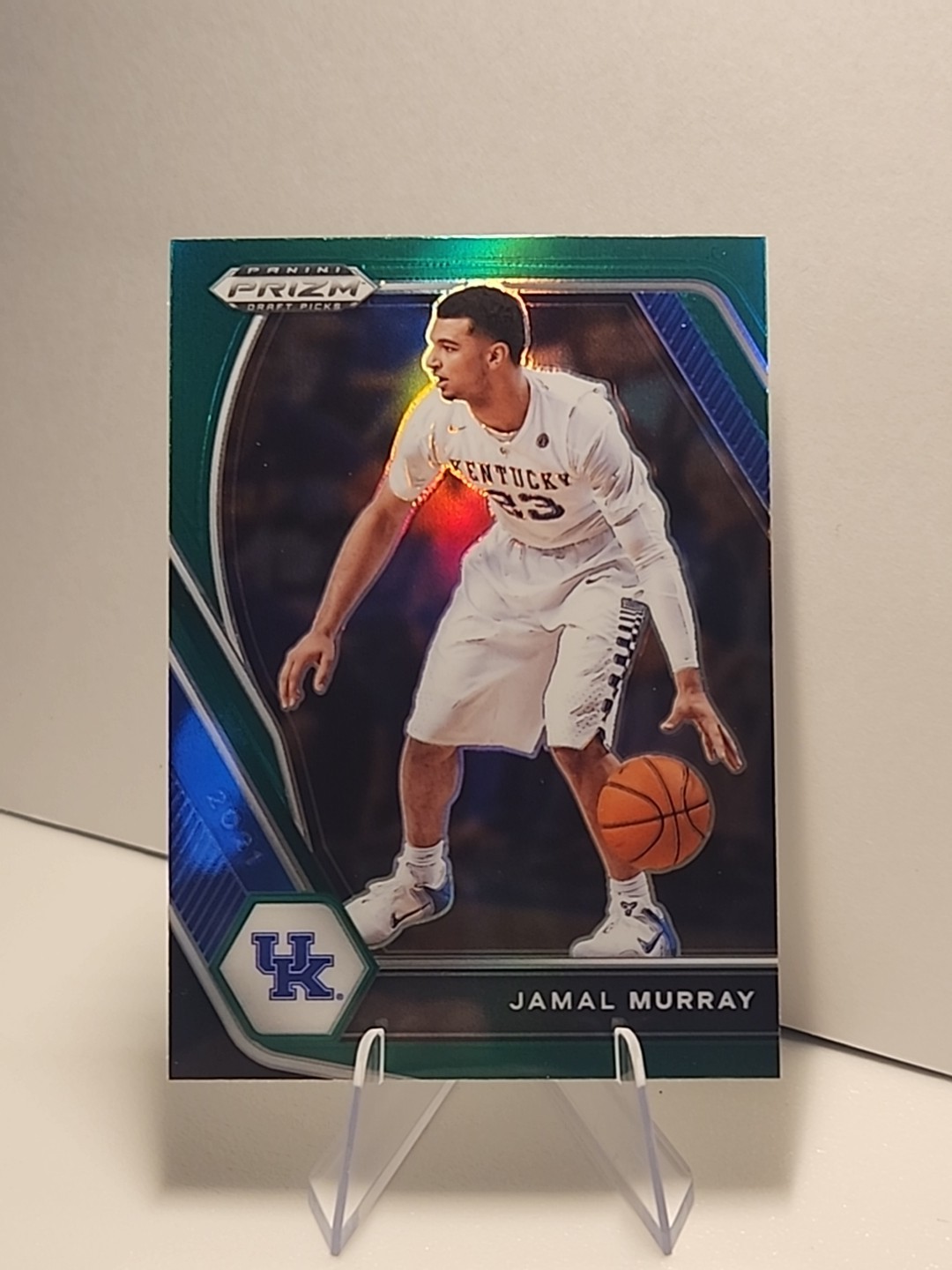 2021-22 Panini Prizm Draft Picks - Jamal Murray #77 Green Prizm Denver Nuggets