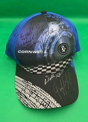 RARE Cornwell Tools Night Under Fire NHRA Racing Hat Signed By Multiple Drivers