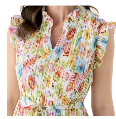 Emma & Michele  Floral Mini Dress M Spring Summer New With Tags