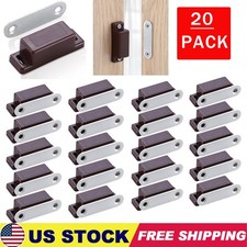 20 Pack Magnetic Cabinet  Door Latch/Catch Closures Kitchen Cabinet Cupboard US