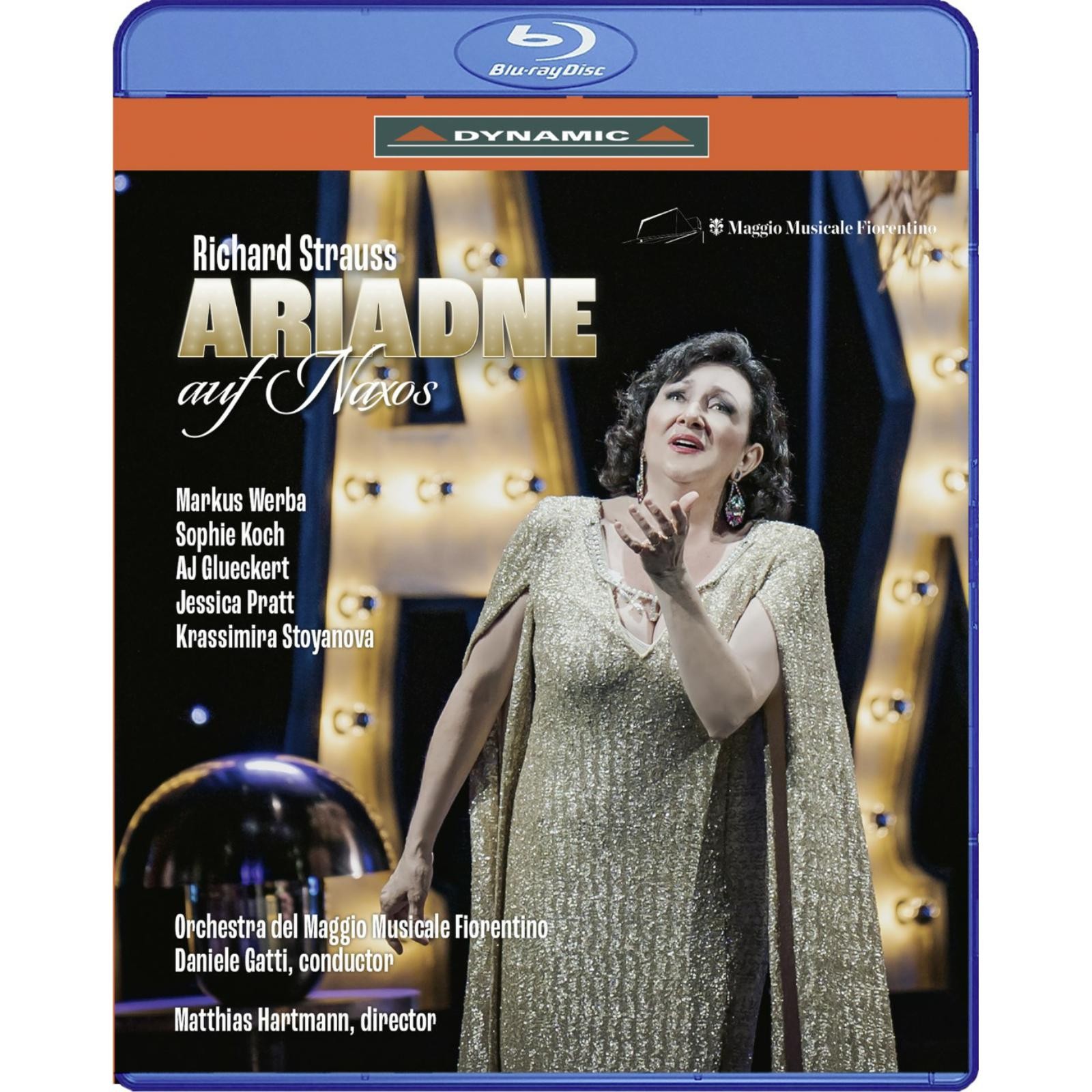 57970 Franz Tscherne; Markus Werba Ariadne Auf Naxos Blu-Ray 57970 NEW