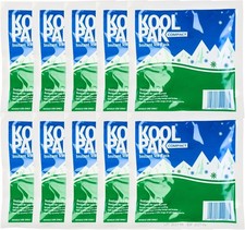 Koolpak Compact Instant Cold Ice Packs - 15 x 15cm - Pack of 10