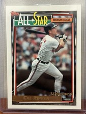 1992 Topps - All-Star Cal Ripken #400 Gold Baltimore Orioles