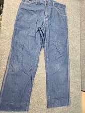 Mens Dickies Relaxed Fit Carpenter Dark Jeans Pants Sz 34X29