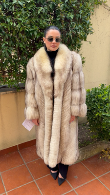 JACKET FOX FUR COAT FUCHS PELZMANTEL FOURRURE RENARD GIACCA