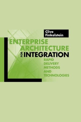 TBD - ENTERPRISE ARCHITECTURE FOR INTEGRATION - New hardback or cased  - X555z