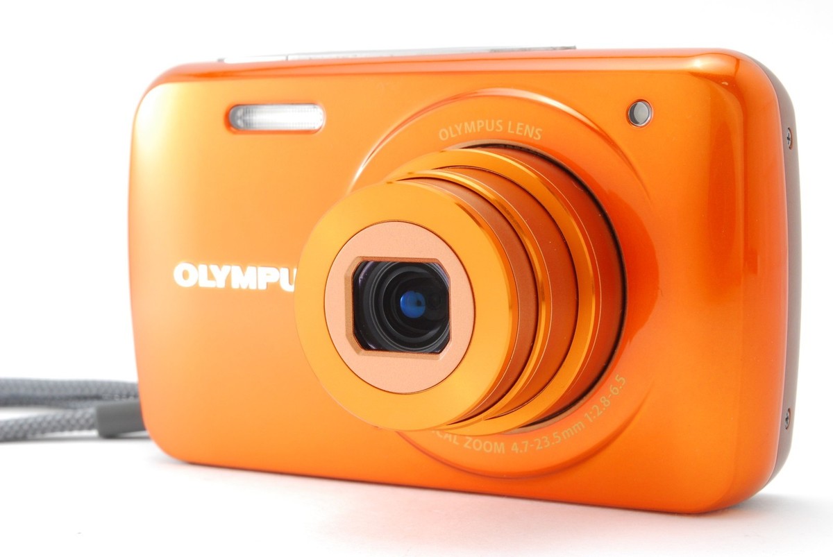 MINT w/Box ] OLYMPUS VH-210 Compact Digital Camera orange From