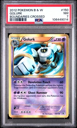 Golurk graded PSA 7 for sale on eBay