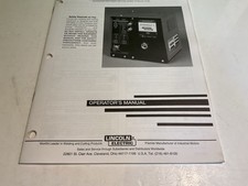Lincoln Electric Synergic 7 7H Super Cool Welding Owners  Manual IM540  1994
