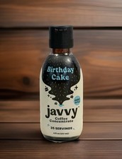 Javvy  Coffee Concentrate Limited Release Birthday Cake 6oz. 35 Servings.