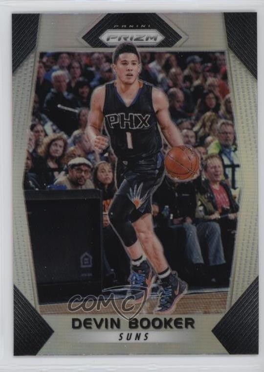 2017-18 Panini Prizm Silver Prizm Devin Booker #63 0n64
