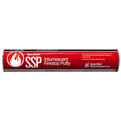 Sti Fire Barrier Putty,36 Cu In.,Red SSP100 Sti SSP100 36 cu in. 730573021002
