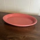 *RETIRED* Fiesta FLAMINGO Pink X Large 13” Oval Serving Platter~ HLC USA
