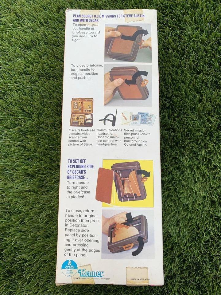 Kenner The Six Million Dollar Man 1977 Oscar Goldman nunca removido, de colección como nuevo Foto 4 de 4