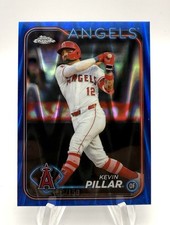 2024 Topps Chrome Update Series - Kevin Pillar #USC65 Blue RayWave Refractor...