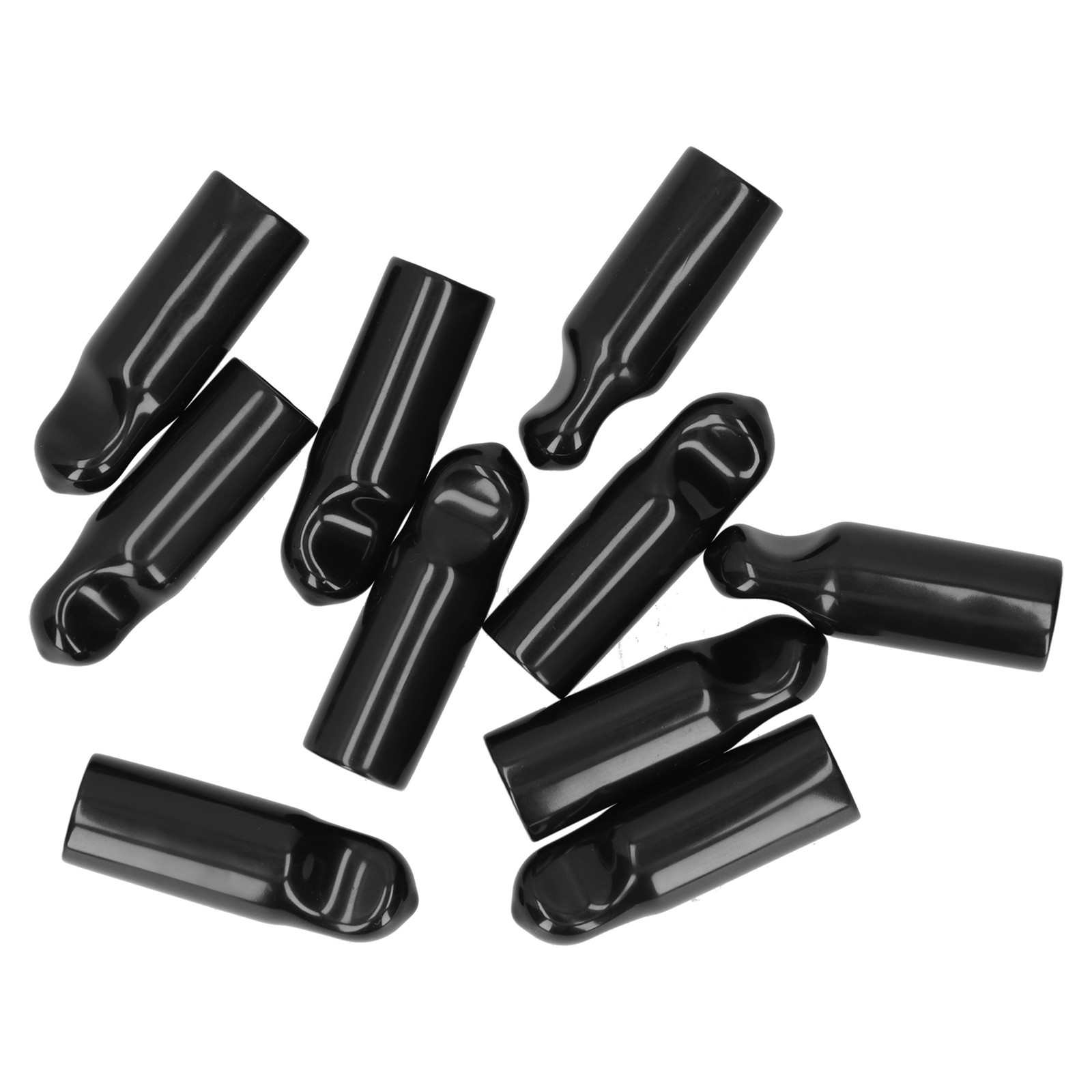 10Pcs Beer Tap Rubber Covers Accessory For Beer Barrel Draft Beer Faucet Black