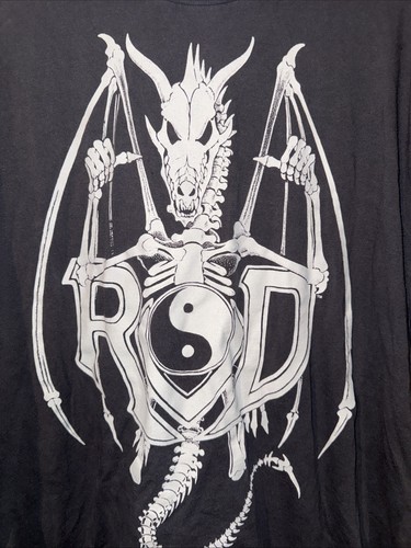 2002 RVD WWE Vintage Shirt XXL – Dragon Skeleton Yin Yang -Great Condition - Picture 2 of 5