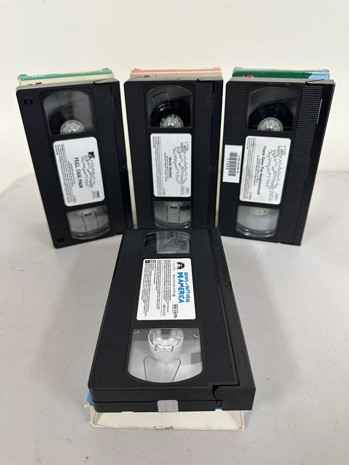 90’s MTV Beavis & Butthead VHS Tapes Lot Of 4 Vtg Rare Htf Foto 2 de 2