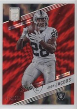 2023 Panini Donruss Elite Aspirations Shimmer /625 Josh Jacobs #58 14tz
